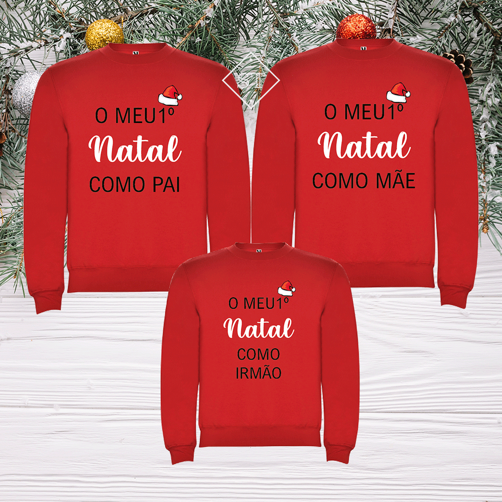 Sudadera Primera Navidad - Niños